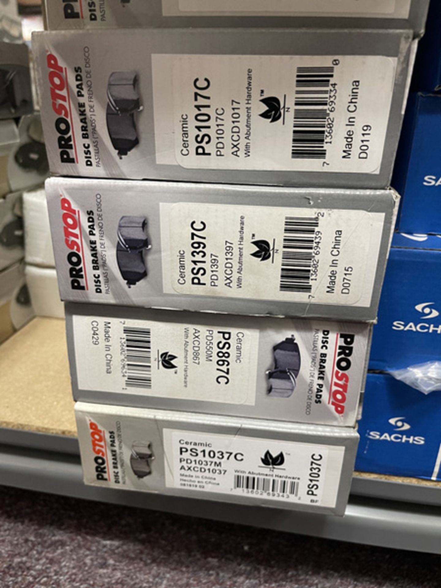 LOT - APPROXIMATELY (36) ASSORTED PROSTOP DISC BRAKE PADS. (2) PROSTOP BRAKE DRUMS, (5) PROSTOP BRAK - Image 8 of 11