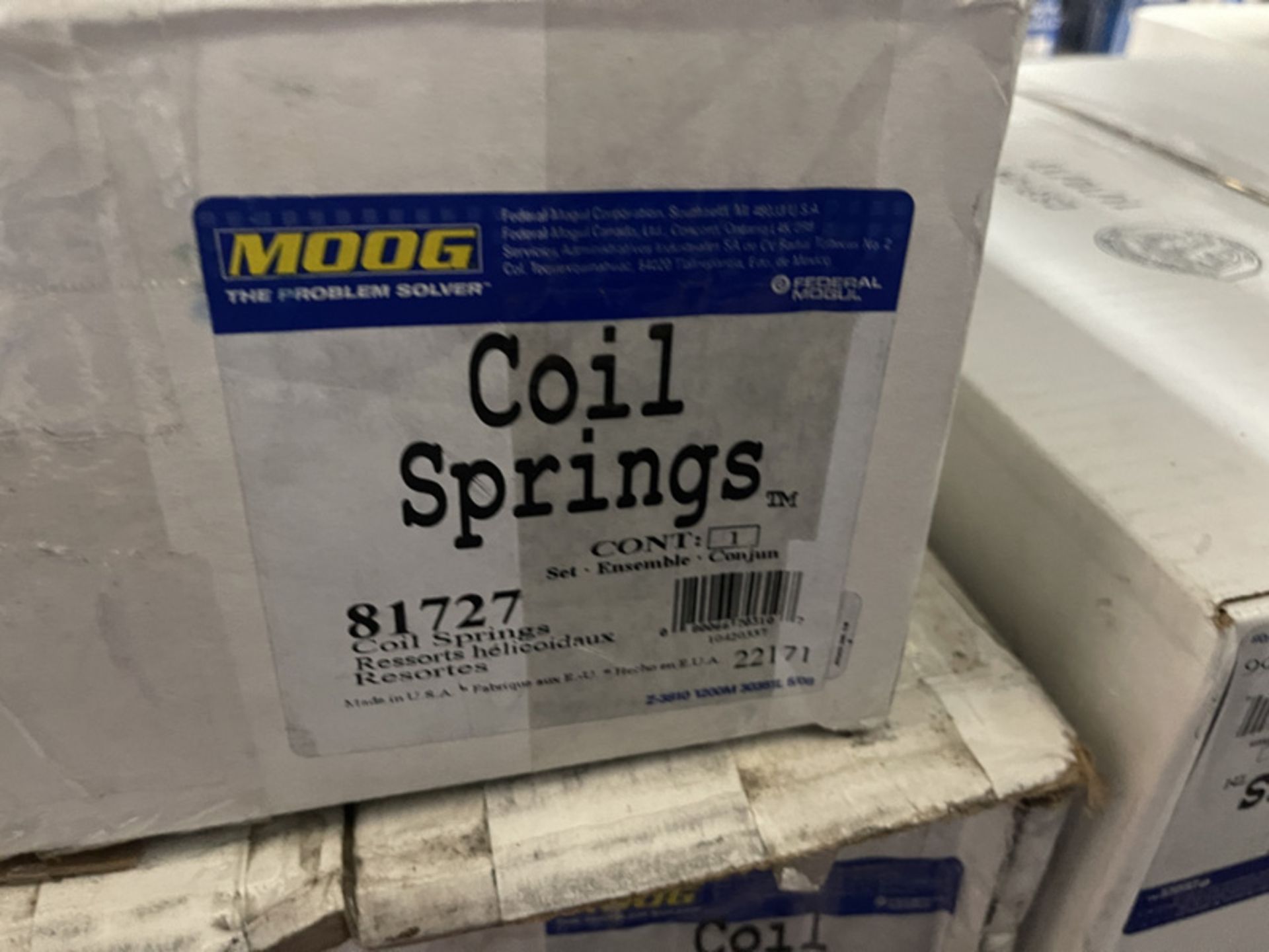 LOT - (6) ASSORTED COIL SPRINGS, (1) BOX OF MAXPEEDING RODS - Image 9 of 13