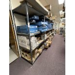 (5) 7' x 4' SHELVING UNITS (NO CONTENTS)