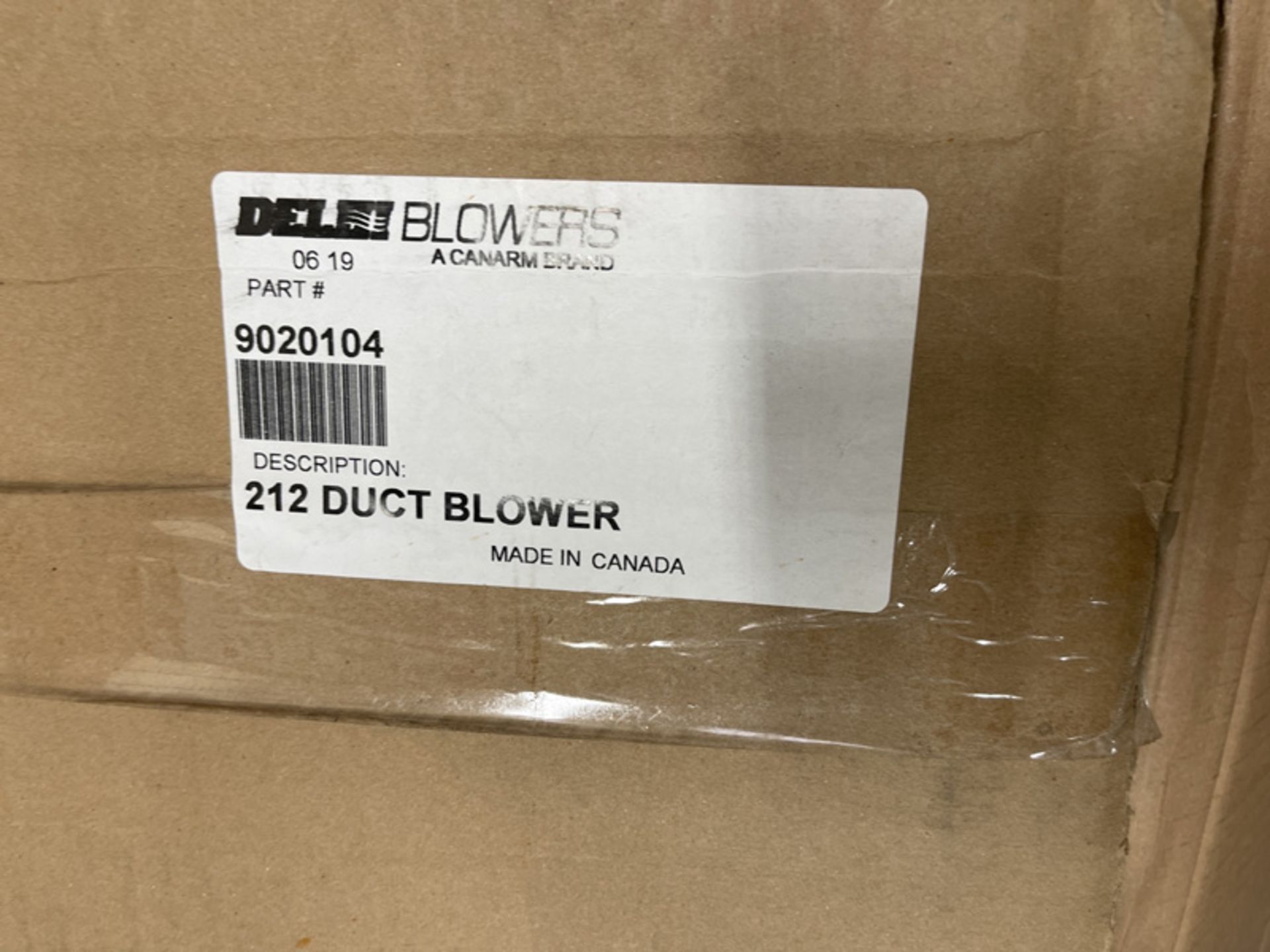 (1) 212 DUCT BLOWER - Image 2 of 2