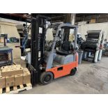 Toyota 7FGCU15 3,000 Lbs.Capacity Forklift With Side Shift