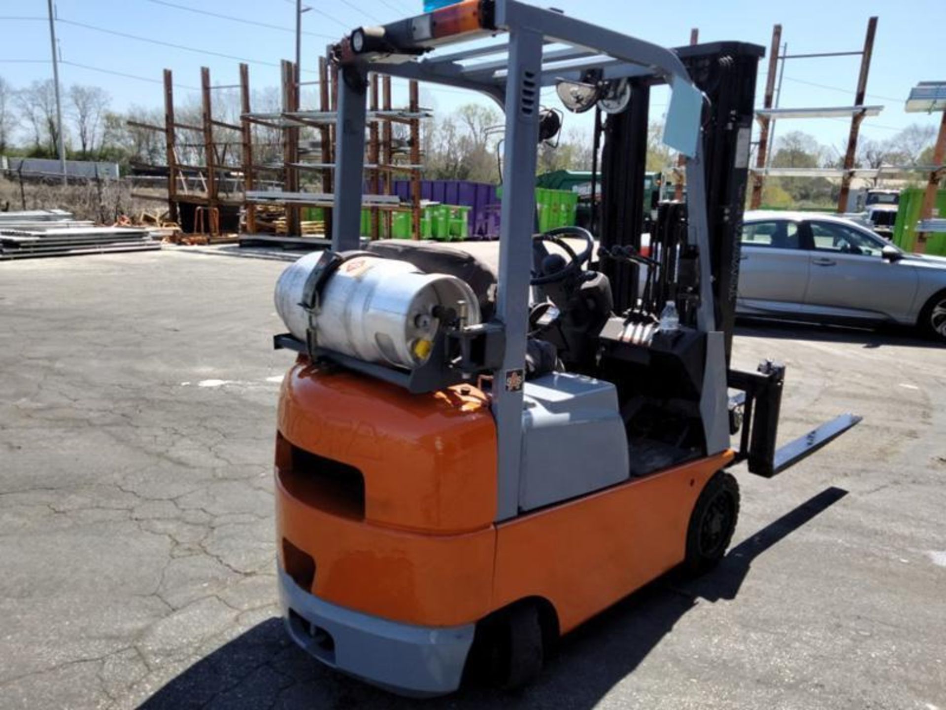 Toyota 7FGCU15 3,000 Lbs. Capacity Forklift With Side - Image 3 of 6