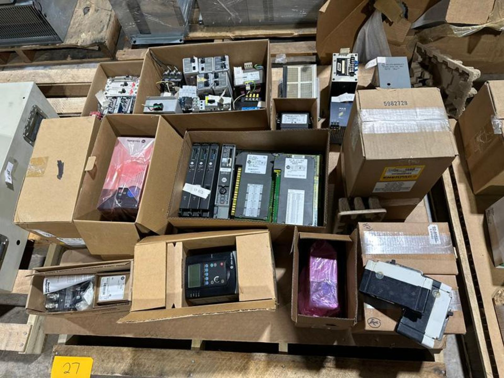 Pallet Of New And Used Electrical MRO