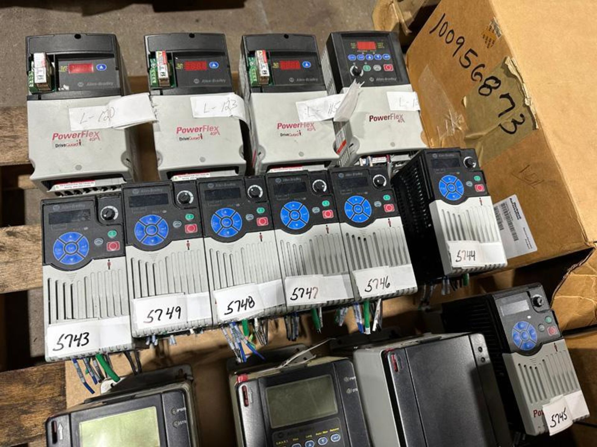 Skid Of Allen Bradley Powerflex Drives And Panelview Screens - Image 5 of 6