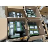 Lot Of Four Boxes Of Allen Bradley Plc Cards