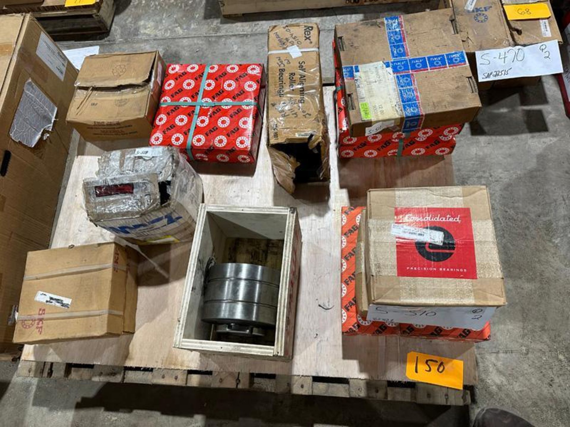 Skid Of Fag, Consolidated And SKF Bearings 23030