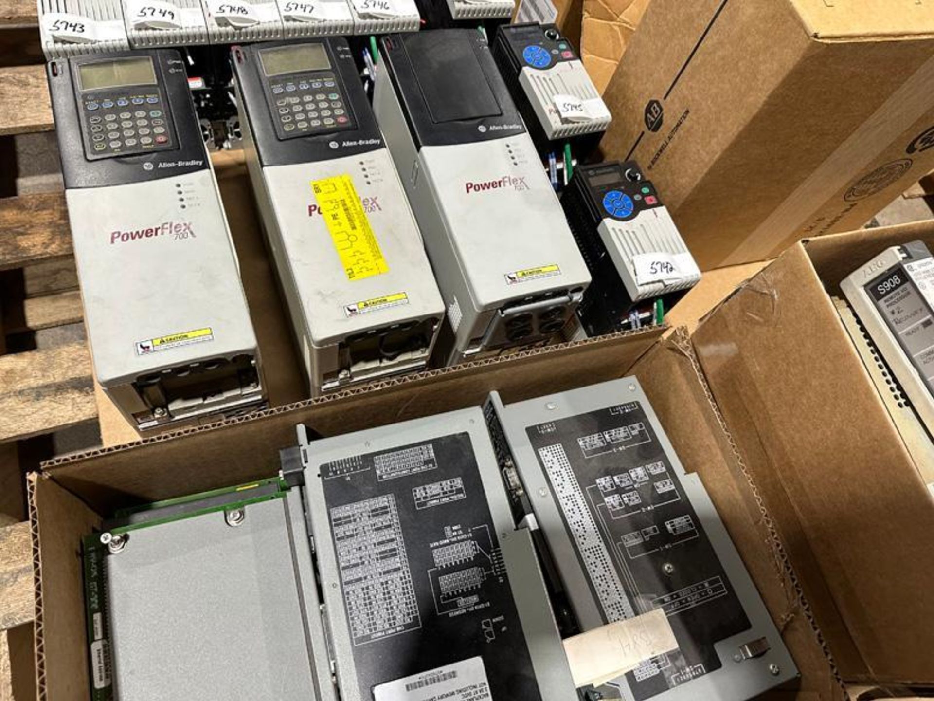 Skid Of Allen Bradley Powerflex Drives And Panelview Screens - Image 6 of 6