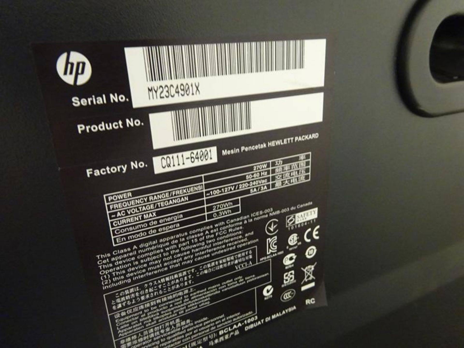 HP Design Jet Z6200 Wide Format Printer W/ 2 Sided Feature And All Supplies In Room - Image 3 of 6