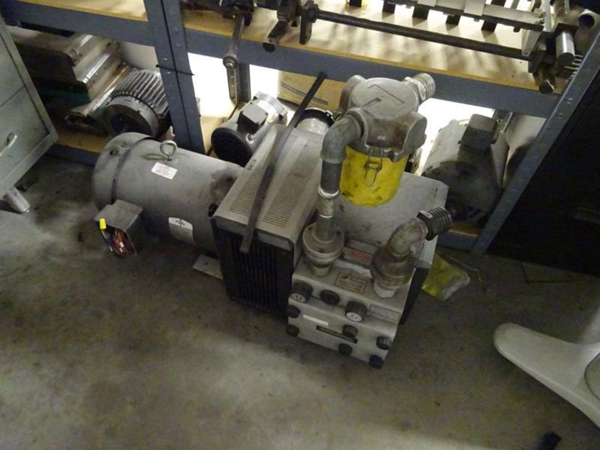 Contents Of Maintenance Area: Muller Parts, Rietschle KTA80 Pump, Hardware, Etc. (Manual Not Include - Image 2 of 6