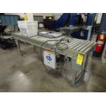 (2) Nela Power Roller Conveyors