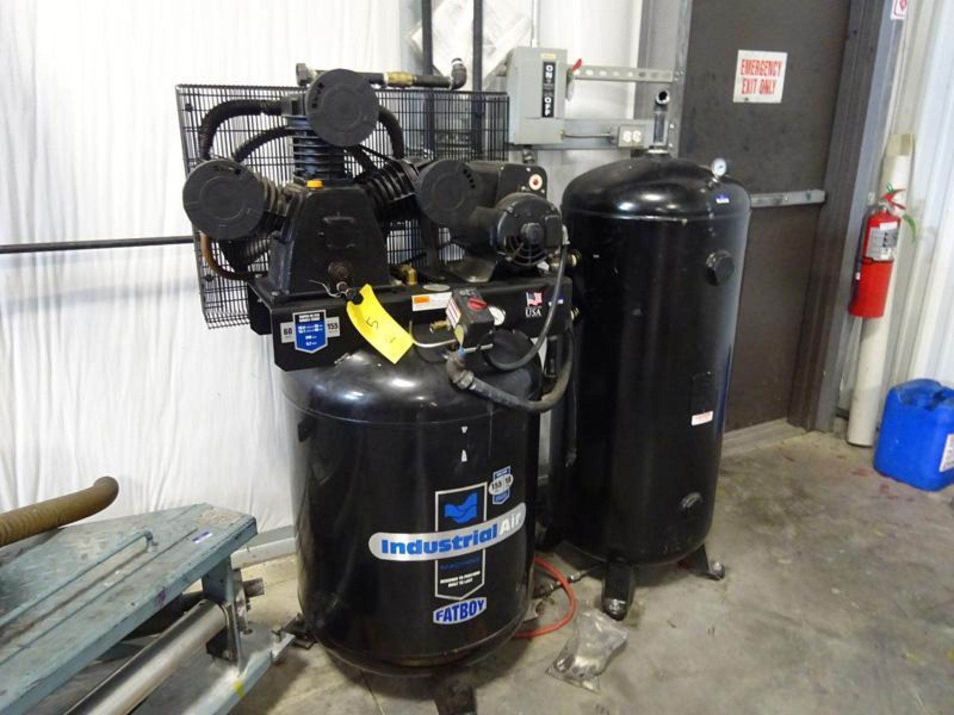 (2) Air Compressors; Industrial Air Md. ILA 5746080, 5.7 RHP Mounted In 60-Gallon Tank, Additional 6 - Image 2 of 5