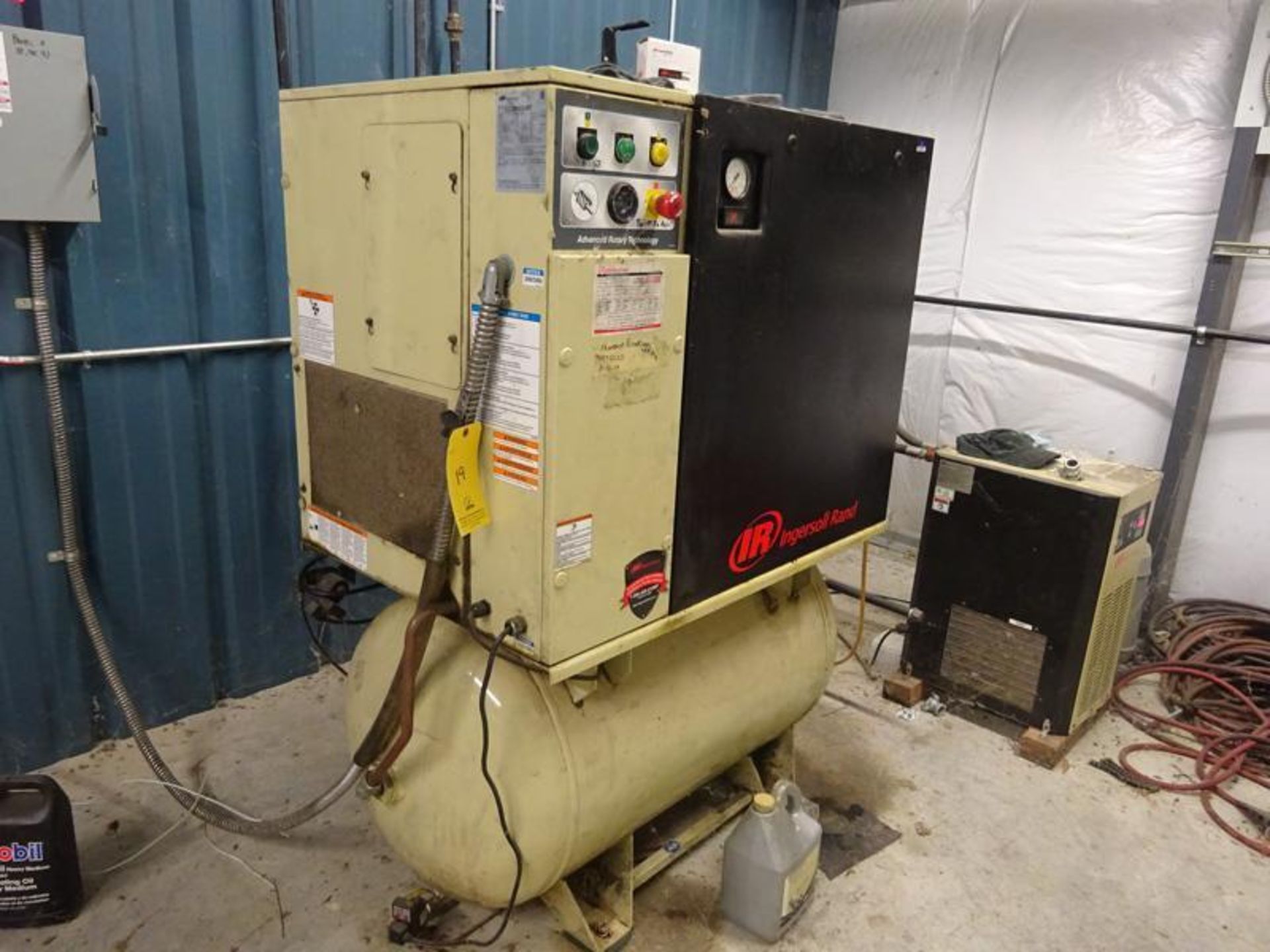 (2) Air Compressors; Ingersoll Rand UP6-10TAS-125 - 10hp Screw Type Air Compressor S/N CBV131457 W/