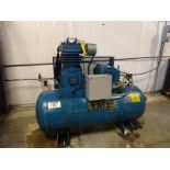 (2) Air Compressors; Industrial Air Md. ILA 5746080, 5.7 RHP Mounted In 60-Gallon Tank, Additional 6