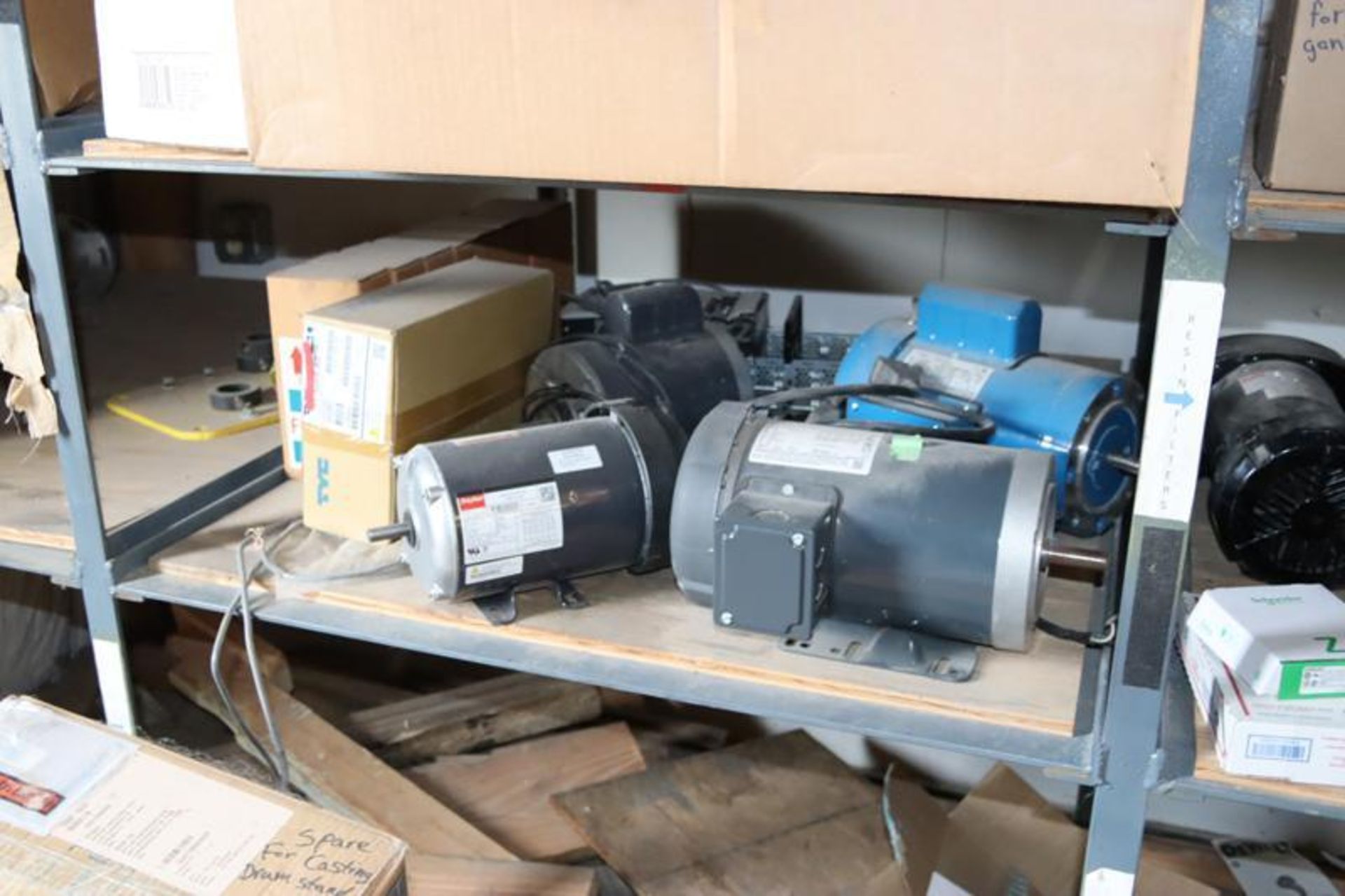 Shelf Unit with Contents- Spockets, Cam Followers, Gear Boxes, Motors, AB, Fans, Etc. - Image 10 of 14