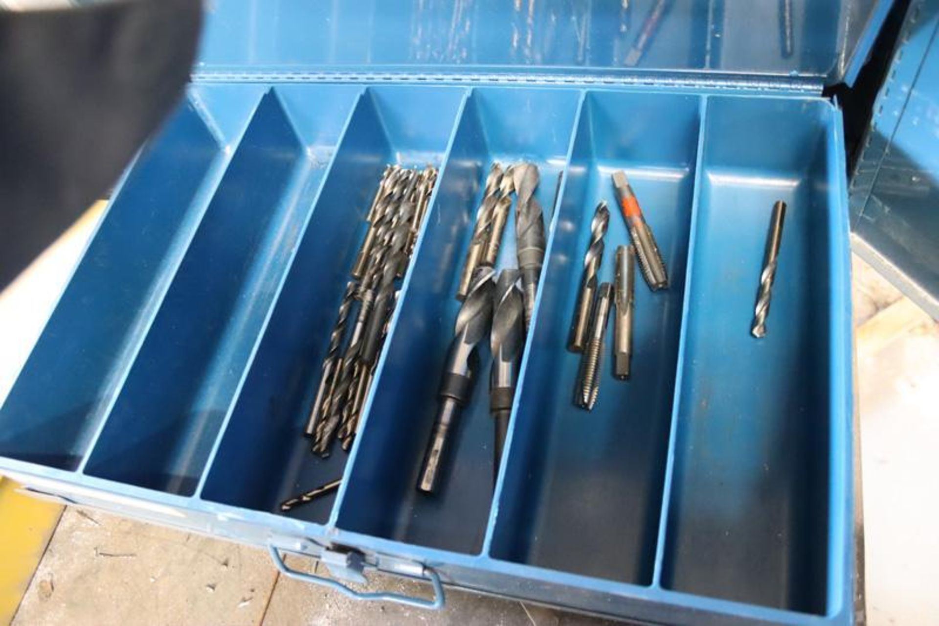 Table with Contents-Welding Rod, Abrasives, Welding Tips, Taps, Drills, Includes Diamond Plate and W - Image 5 of 9