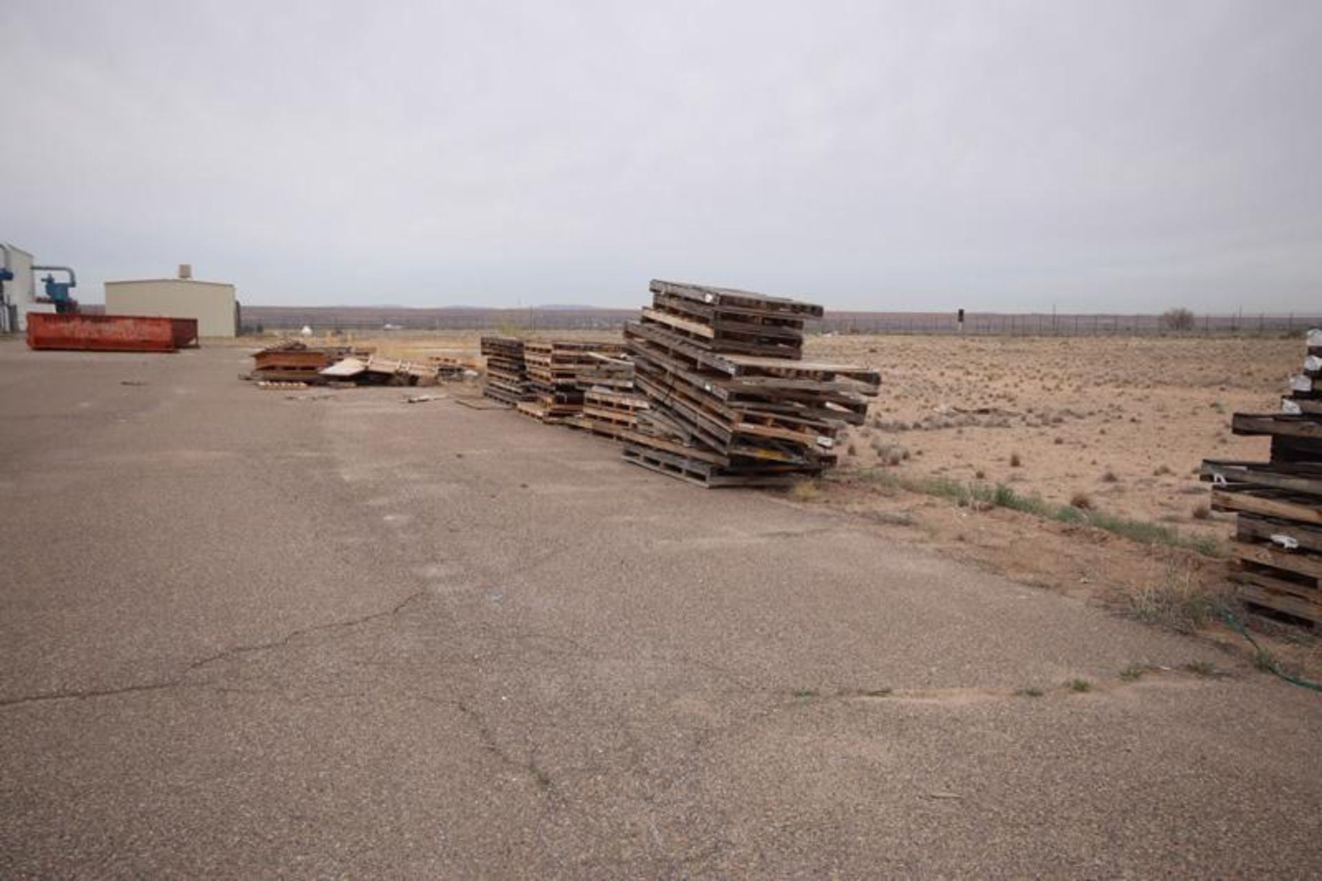 All Empty Wood Skids and Pallets in Yard - Image 8 of 8