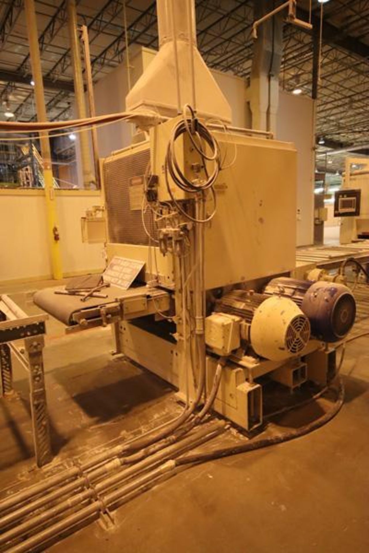 Timesaver model 337-2HDA dual head top belt sander. S/N 17575, 1986, (2) 75 HP drives. (Units 5/6) - Image 4 of 4