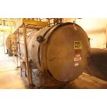 Alameda Tank Company carbon steel horizontal autoclave, 59" x 123" with 10HP Motor Unit 810 S/N#2724