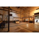 Gantry System Appx. 24'x30', (2) Bridges, (1) 1/2 Ton Hoist, Appx. 9' Under Bridge, (2) Air Reels