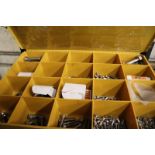 12-Drawer Cabinet with Contents-Fastners