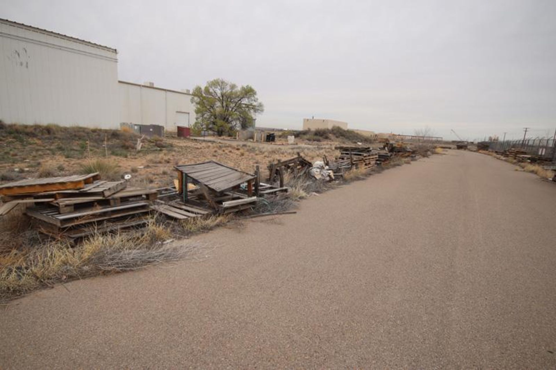 All Empty Wood Skids and Pallets in Yard - Image 4 of 8