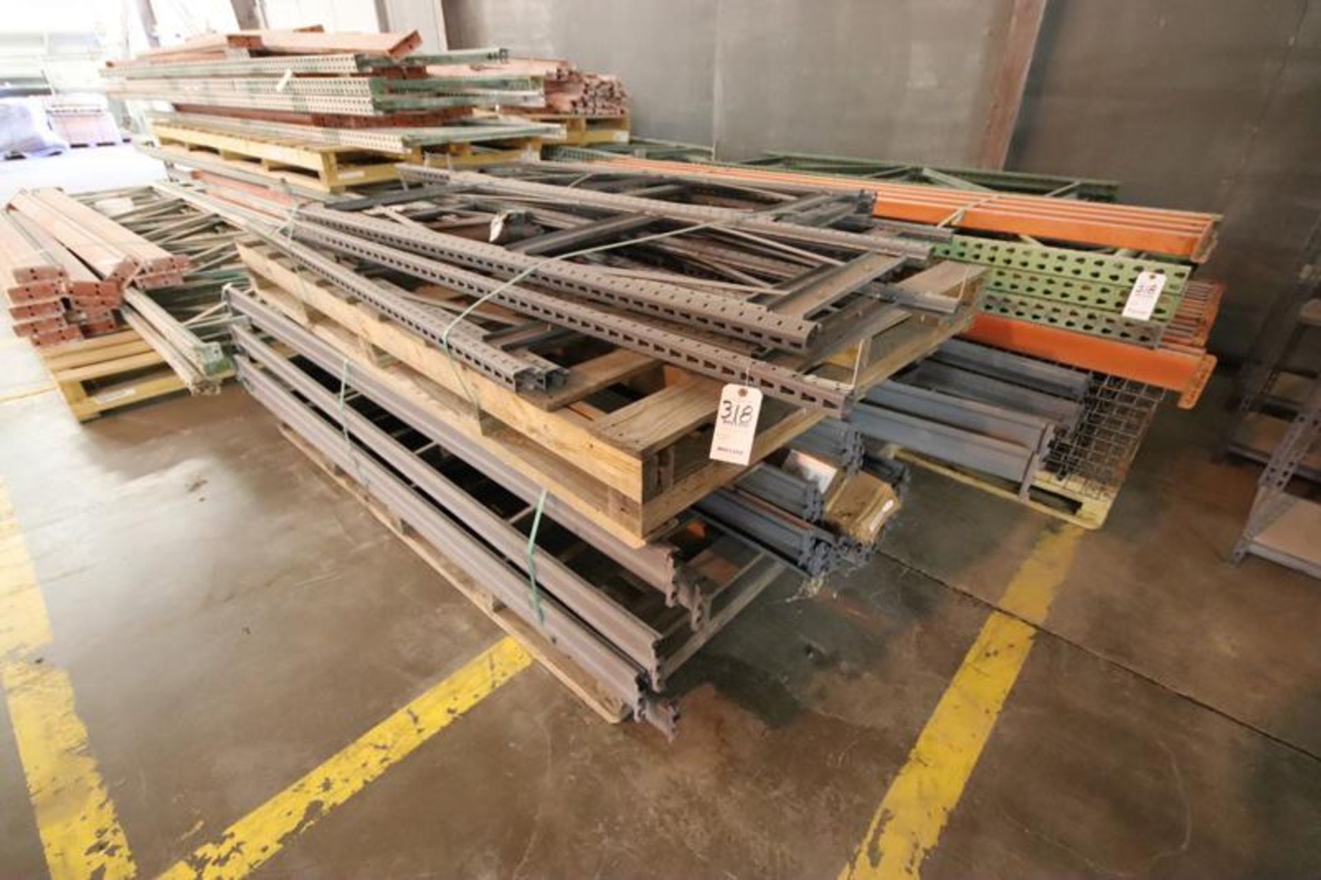 Assorted Pallet Racking and Shelving, Pallet Racking Assorted (26) Uprights, 8'10'16'x42"/48", 100 C - Image 2 of 6