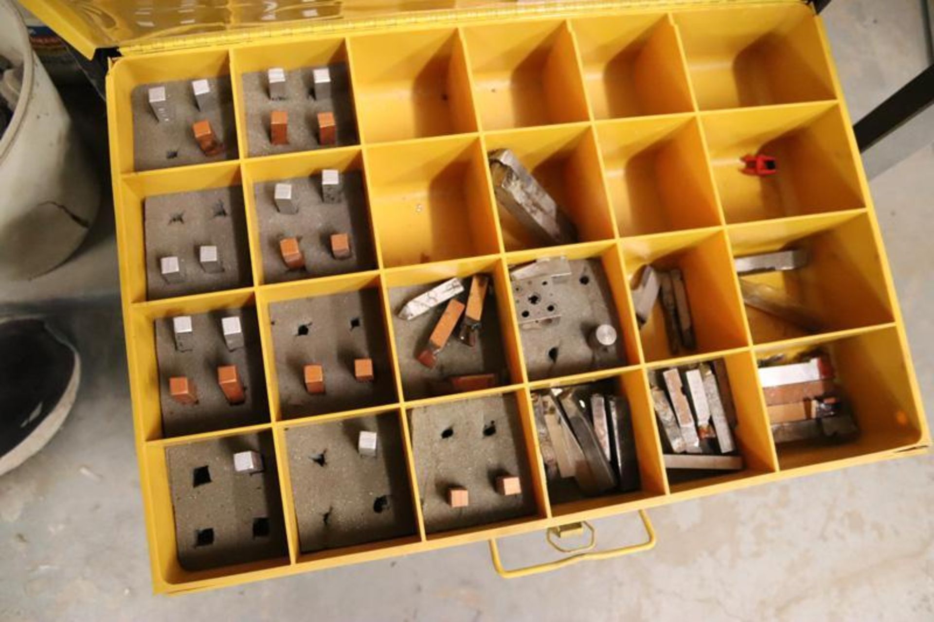 4-Drawer Cabinet with Contents-Carbide Inserts, Lathe Tooling, Etc. - Image 3 of 5