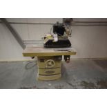 Powermatic Model 2700, Shaper with Power Feed Unit, S/N#110127002482