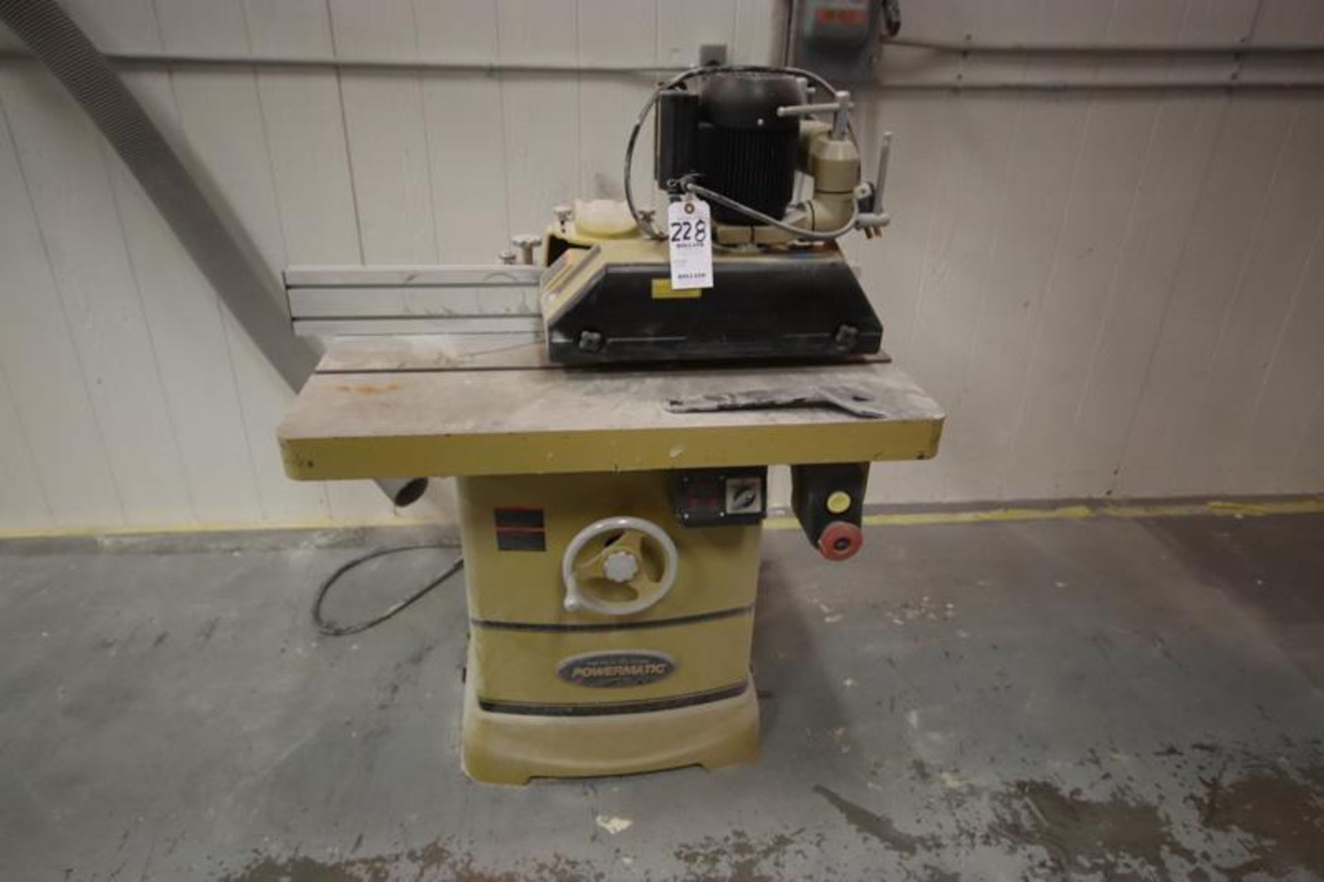 Powermatic Model 2700, Shaper with Power Feed Unit, S/N#110127002482