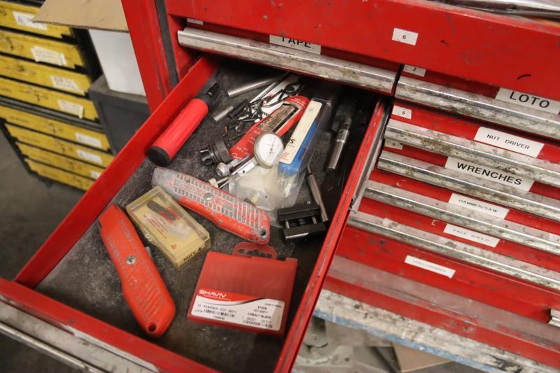 Proto ToolBox with Content-Clamps, Wrenches, Drill Bits, Allen Wrenches, Files, Etc. - Image 4 of 14