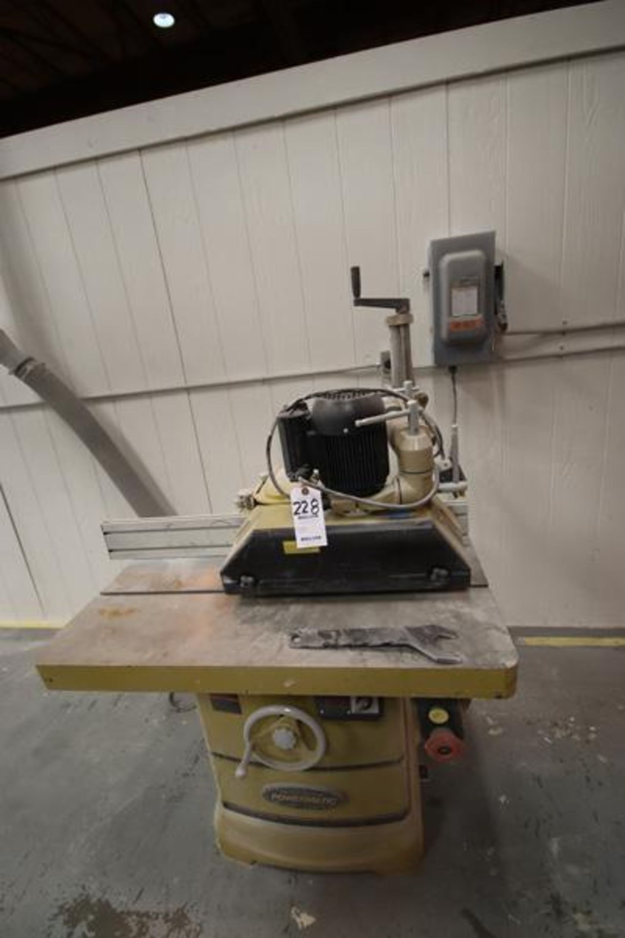 Powermatic Model 2700, Shaper with Power Feed Unit, S/N#110127002482 - Image 5 of 5