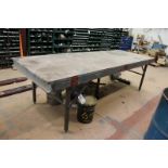 Steel Table 41"x10'4"x1/2 Top