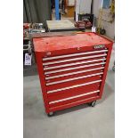 Proto Roll Around 8-Drawer Tool Box with Contents