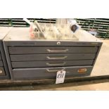 4-Drawer Unit with Drill Bits