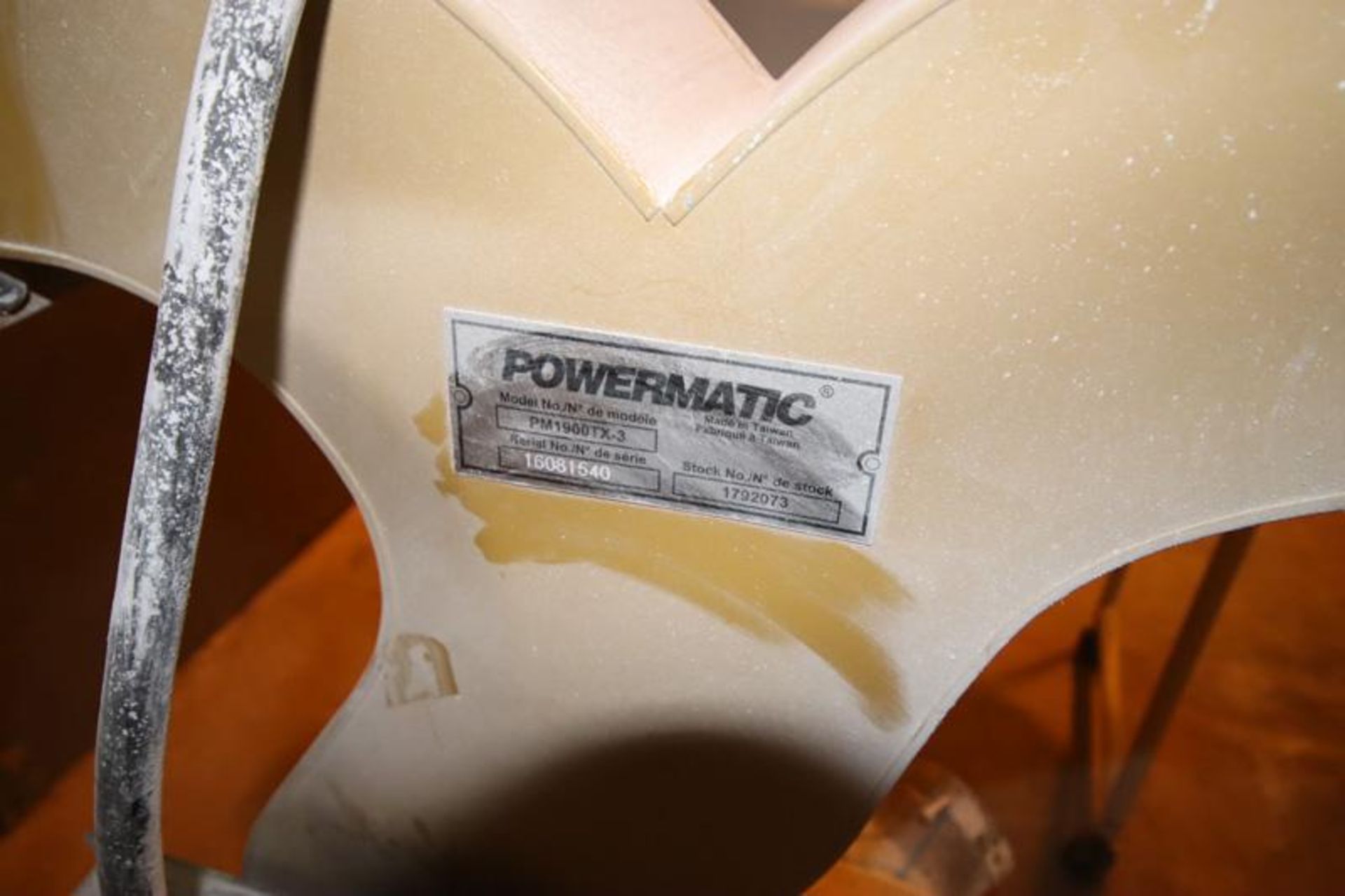 Powermatic Turbocone Roll Around Double Bag Dust Collector, Model PM1900TX-3, 220 Volt - Image 2 of 2