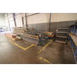 Assorted Pallet Racking and Shelving, Pallet Racking Assorted (26) Uprights, 8'10'16'x42"/48", 100 C
