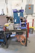 Table with Contents-Welding Rod, Abrasives, Welding Tips, Taps, Drills, Includes Diamond Plate and W