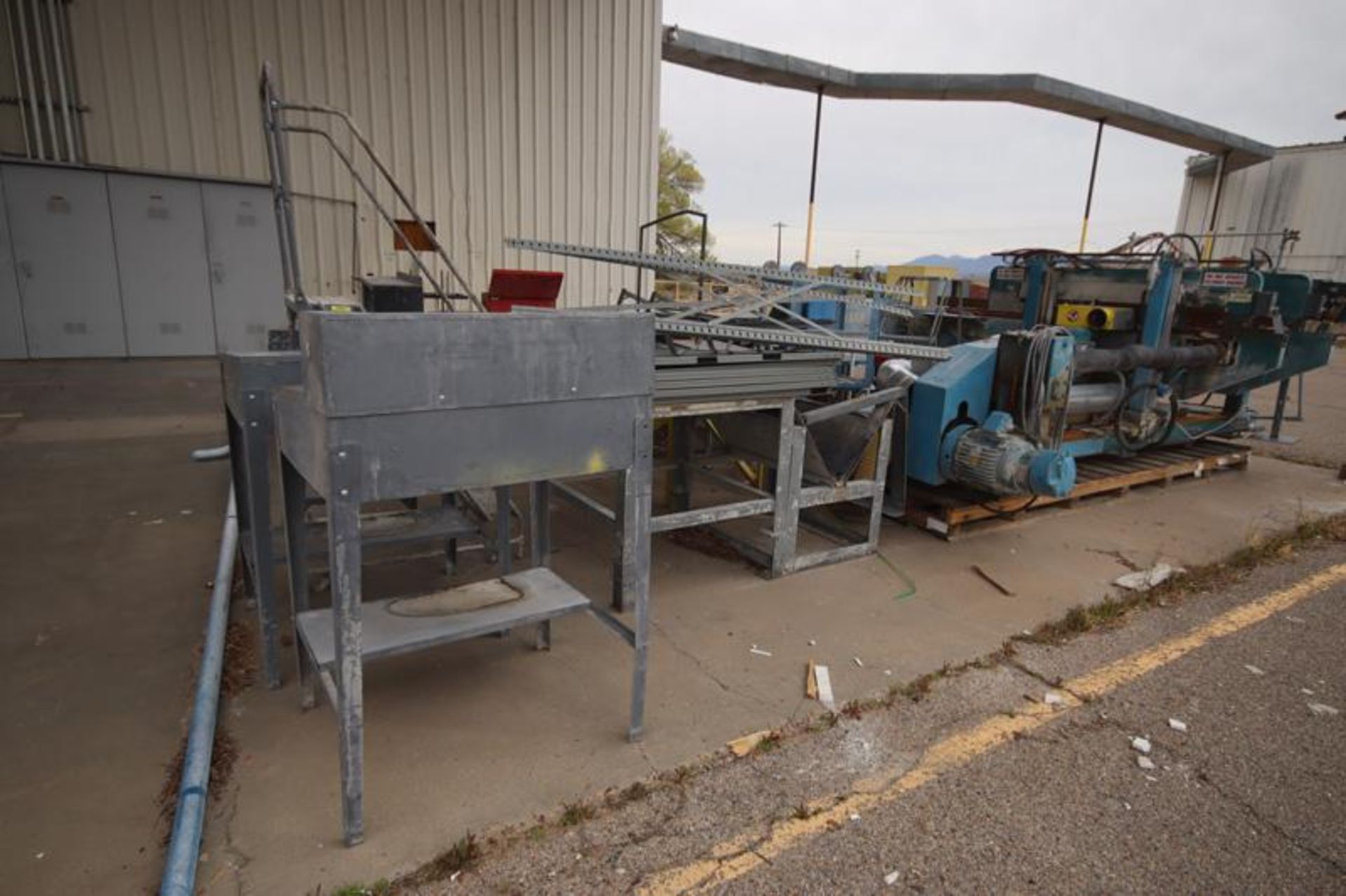 Machine Frame, Formans Desk, Rolling Carts, Tables, Etc. - Image 2 of 5