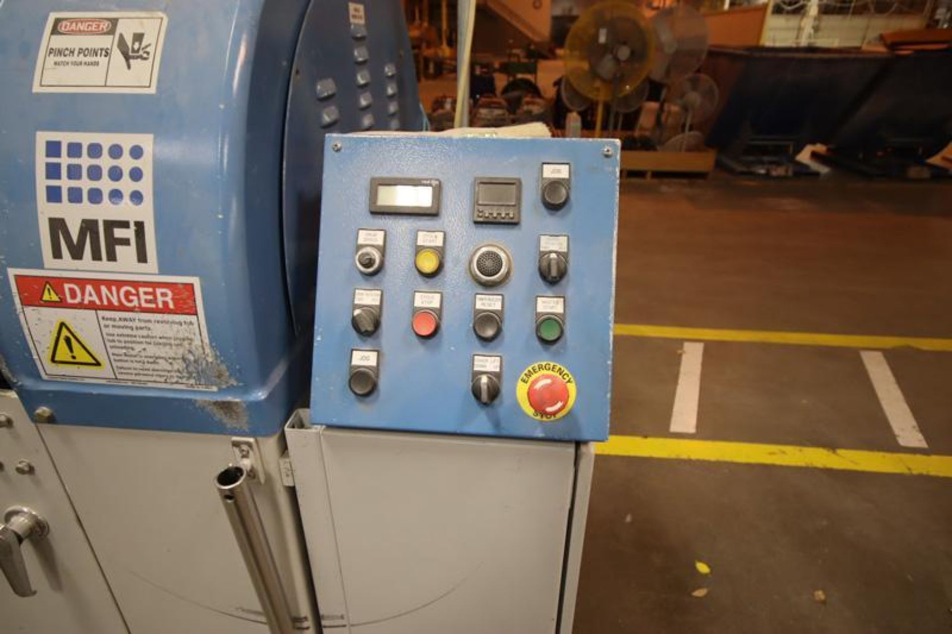 MFI Finisher, Model HZ-60, 4 Station Tumbler Parts Finishing Machines S/N#26085H, Year 2015 - Image 4 of 5