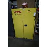 Global BM90 Flammable Cabinet, 90 Gallon Cap.