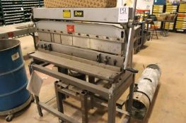 40" Enso Model 130-5605, 3 in 1 Machine-Shear, Brake, Roll, (appears to be a Brake only) Year 2010,