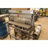 40" Enso Model 130-5605, 3 in 1 Machine-Shear, Brake, Roll, (appears to be a Brake only) Year 2010,