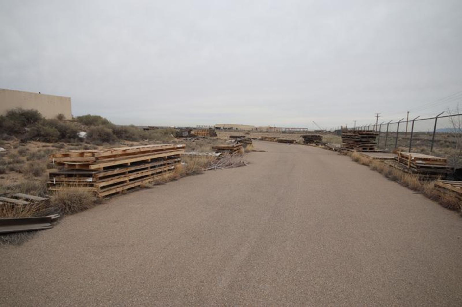 All Empty Wood Skids and Pallets in Yard - Image 5 of 8