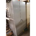 Lyon 2-Door Cabinet with Contens-Tools and Misc. Parts
