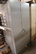 Lyon 2-Door Cabinet with Contens-Tools and Misc. Parts