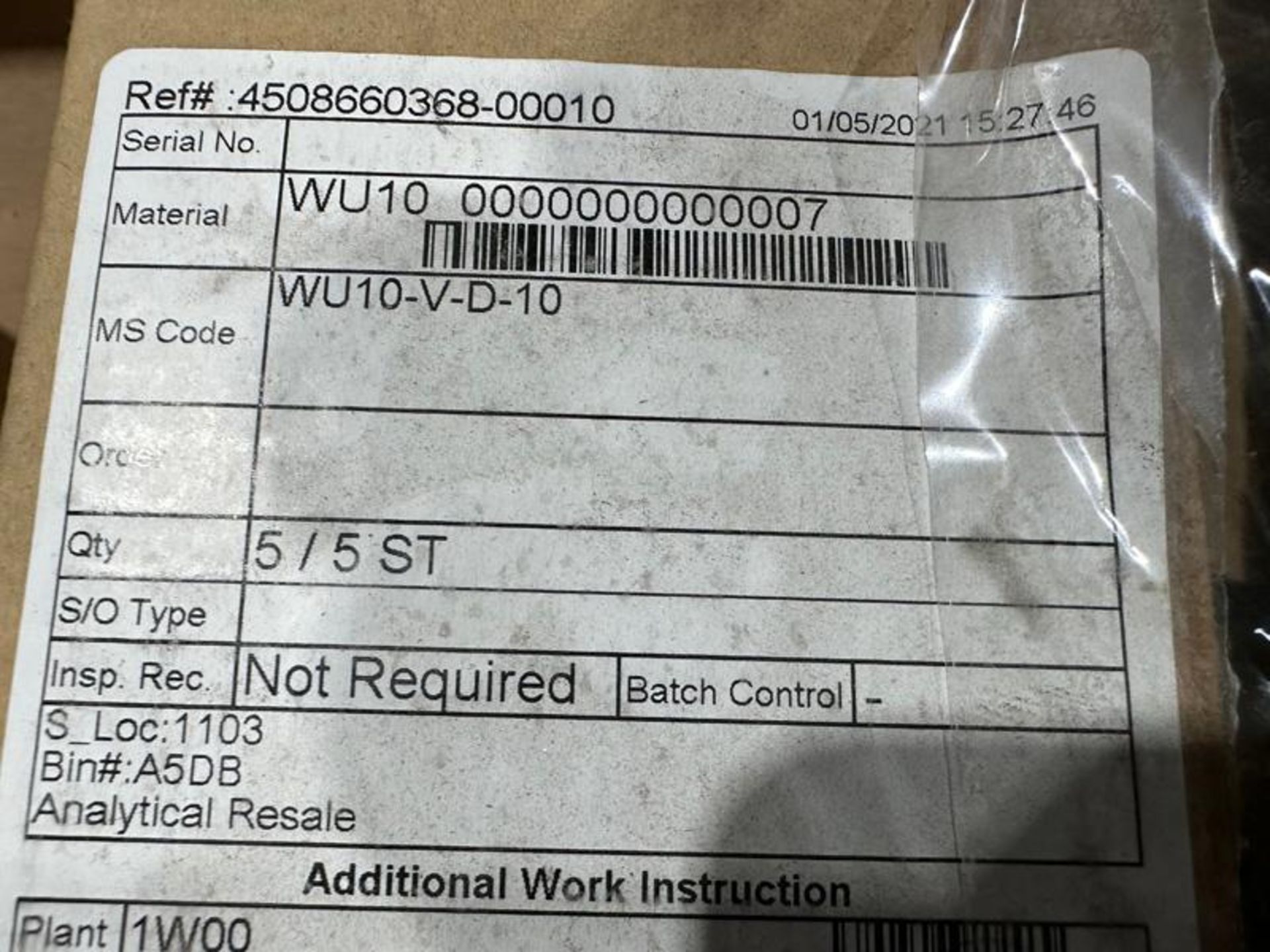 Yokogawa Universal Variopin Cable Dual WU10-V-D-10 (2) - Image 3 of 4