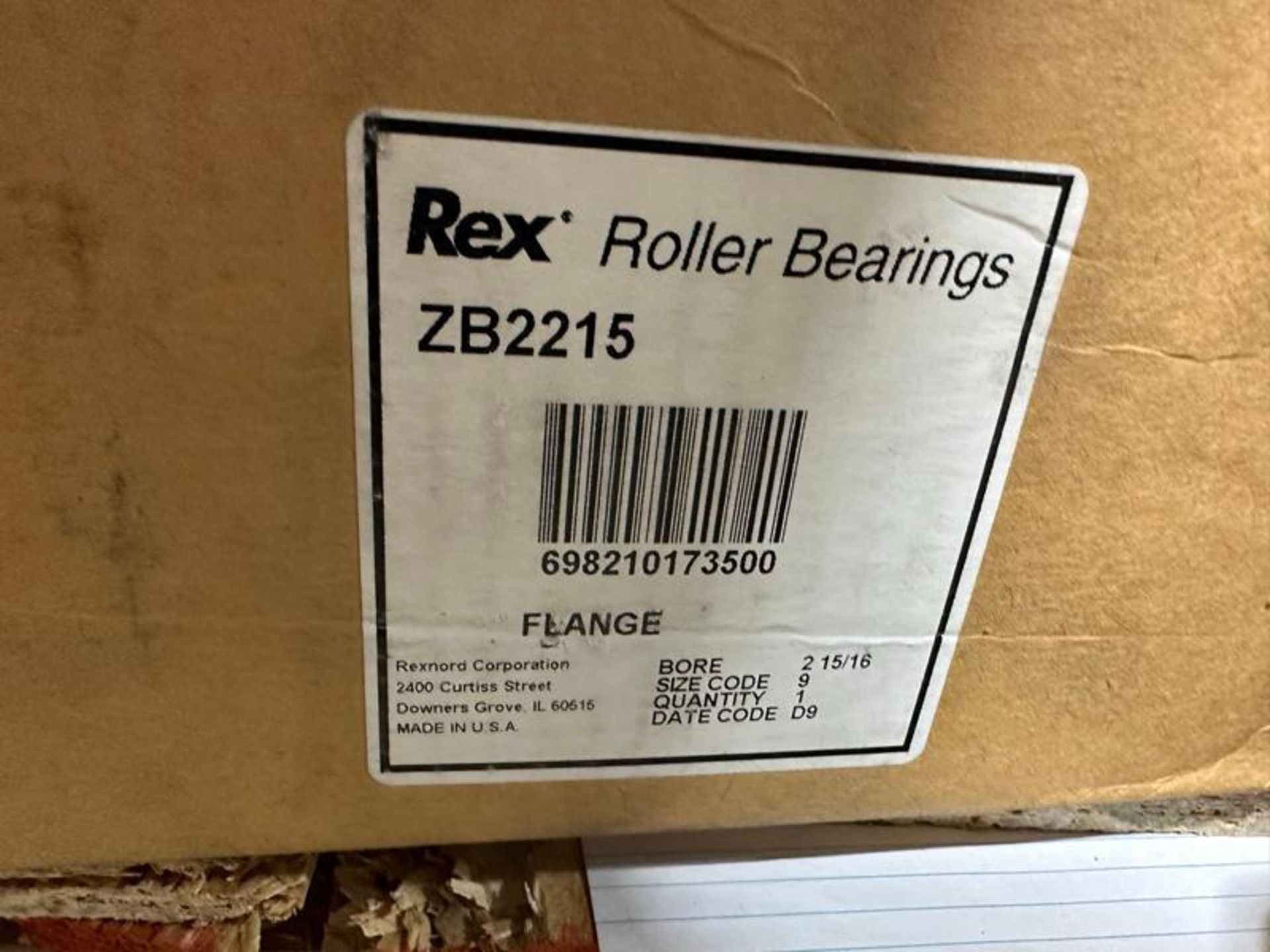 ZB2215 Rexnord New Roller Bearing Flange Unit - Image 2 of 4