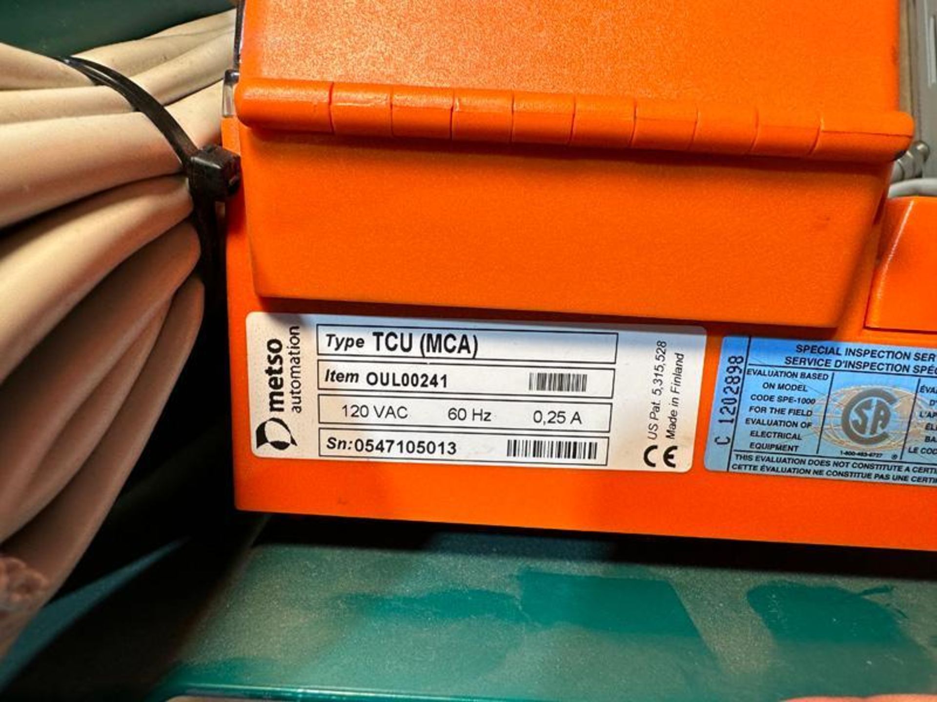 METSO AUTOMATION TCU(MCA) OUL00241 TRANSMITTER - Image 3 of 3