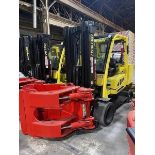2018 HYSTER S120FT-PRS FORKLIFT WITH 60" ROLL CLAMP