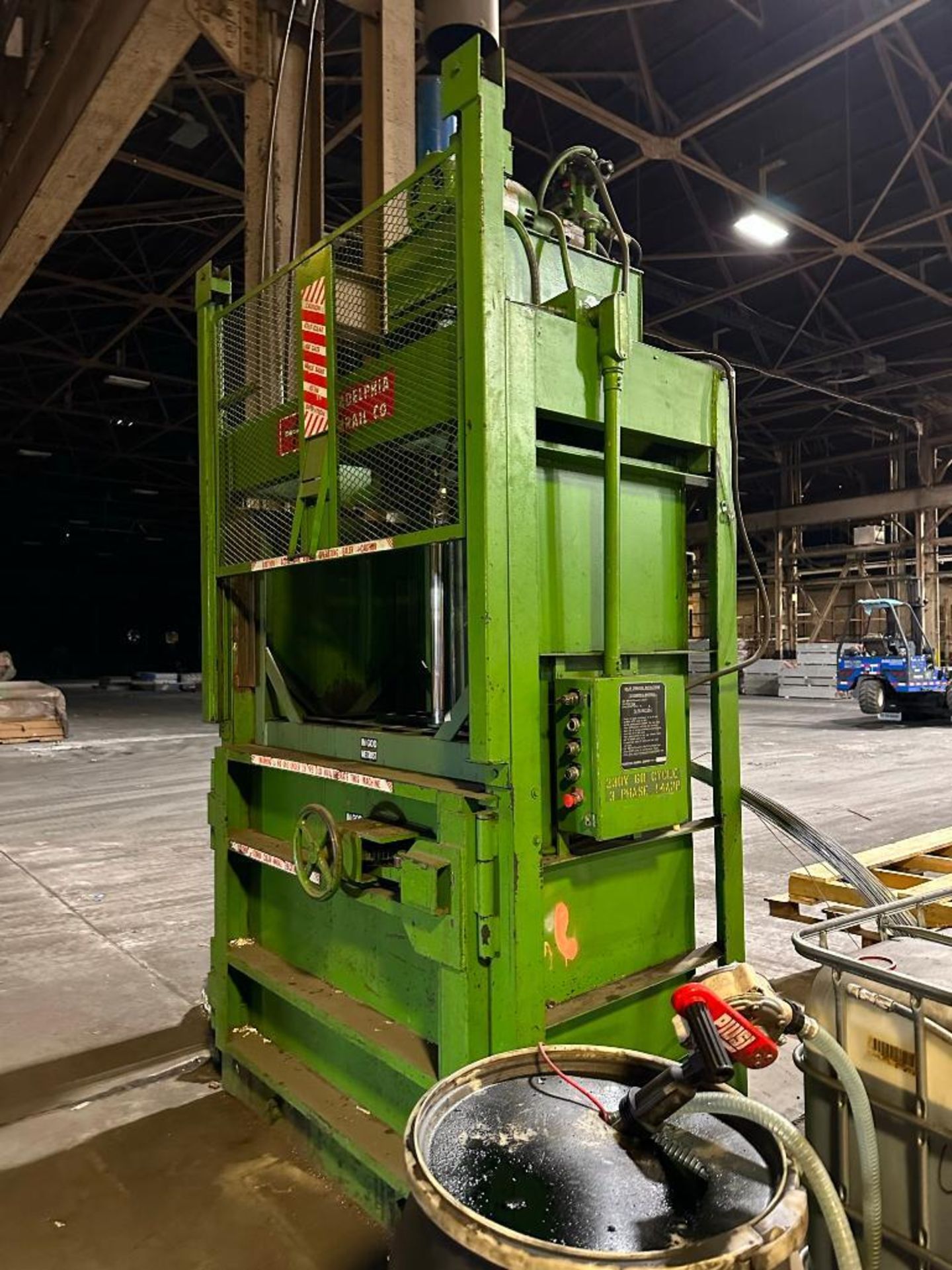 Philadelphia Tram Rail Vertical Baler